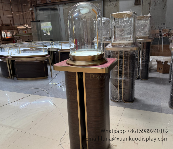 Jewelry cloche glass dome for Jewelry Store Interior Display