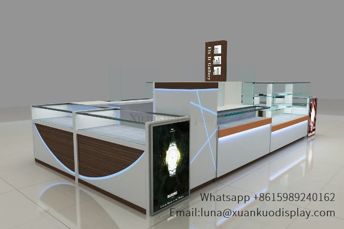 Wholesale Mall Kiosk Jewelry Display Unit