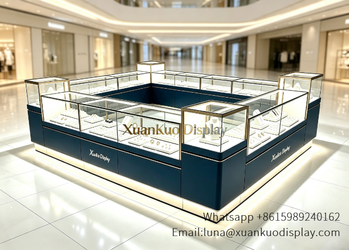Jewelry Display Kiosk For Sale Jewellery Retail Booth jewelry display kiosk for sale square glass jewellery showcase
