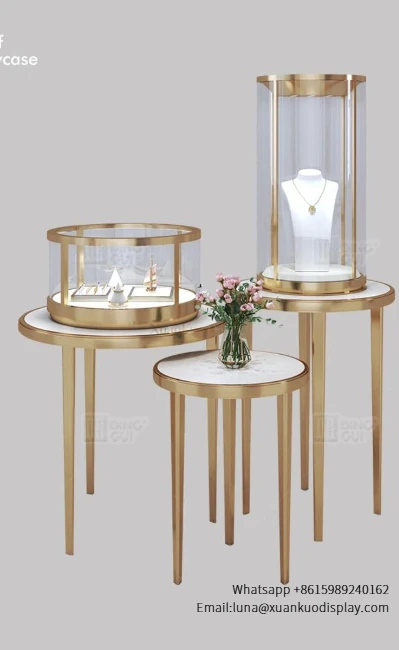 jewellery shop interior design Vietnam luxury jewelry store furniture