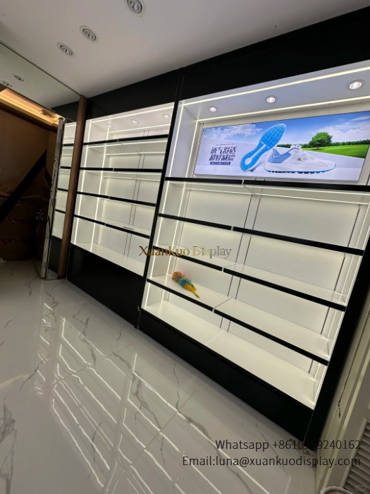 Shoe Store Display Furniture For Sports & Footwear Boutique