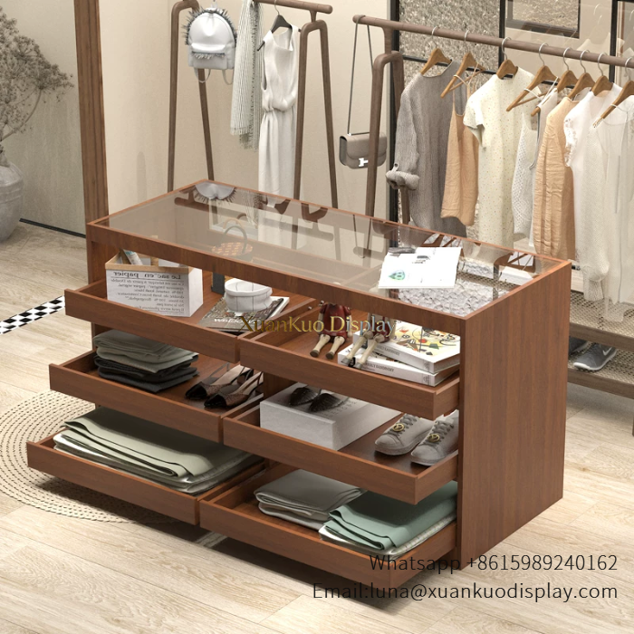 glass jewellery display cabinets minimalist white drawer type folded clothes accessory display counter